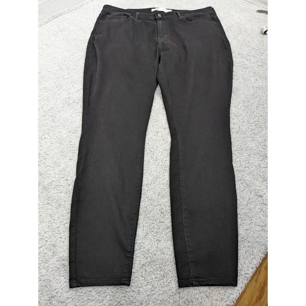 Signature Levi Strauss Mid Rise Skinny‎ Size 18M/W34 L30 Simply Stretch